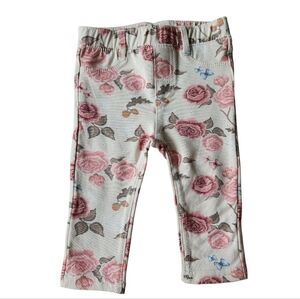 H&M Kids Leggings with Pink Floral Design